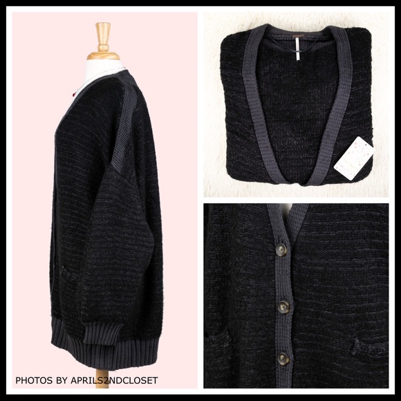 ❗️6-HOUR SALE❗️FREE PEOPLE BOHO LUXE CARDIGAN A2C - Picture 5 of 16